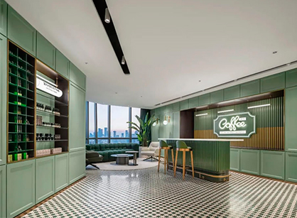 �Ը��ź�����еİ칫��װ����ƿռ��������ġ���HBN